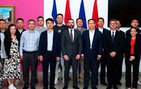 Visita Nicaragua delegación oficial empresarial de China