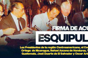 35 años de Esquipulas II: Nicaragua ejemplo en la lucha por la Paz en Centroamérica